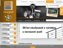 Tablet Screenshot of inoxdesign.cz