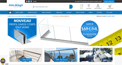 Desktop Screenshot of inoxdesign.fr
